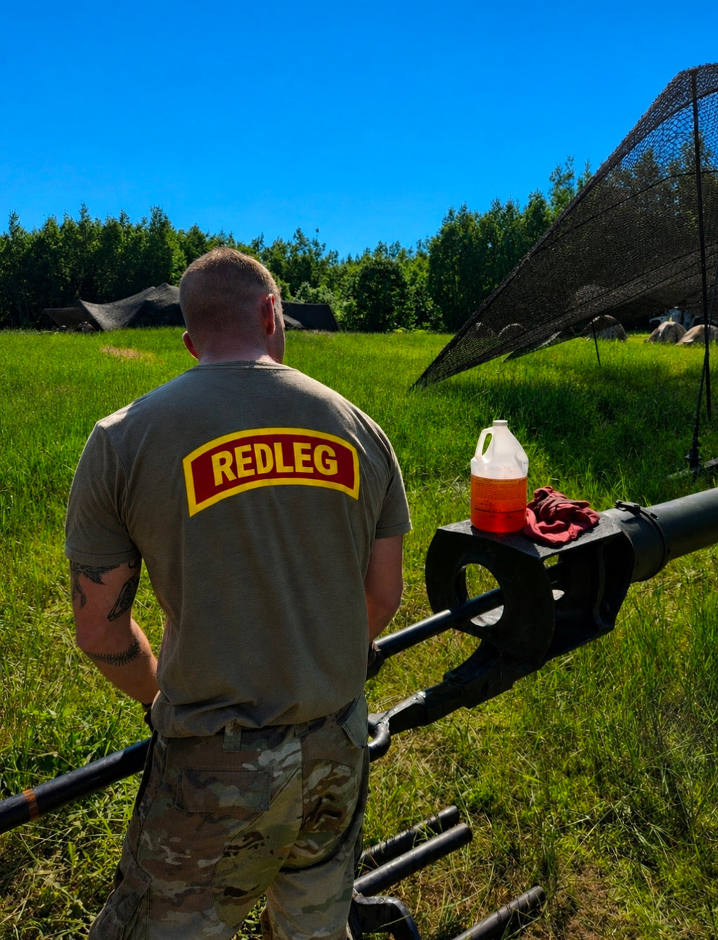 Redleg Tan T-Shirt