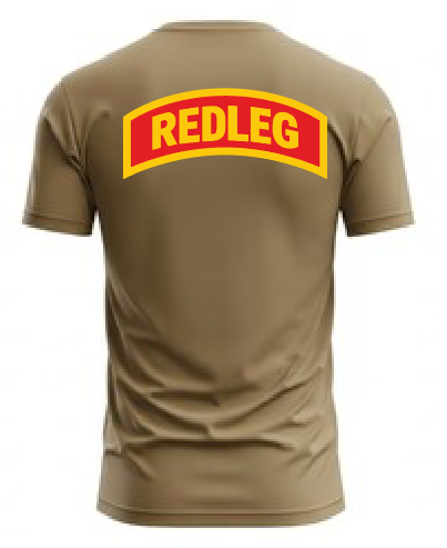 Redleg Tan T-Shirt