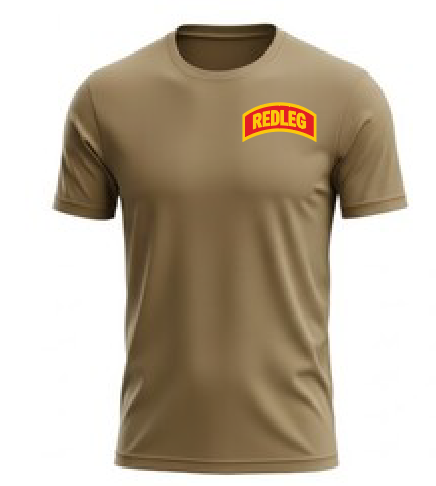 Redleg Tan T-Shirt